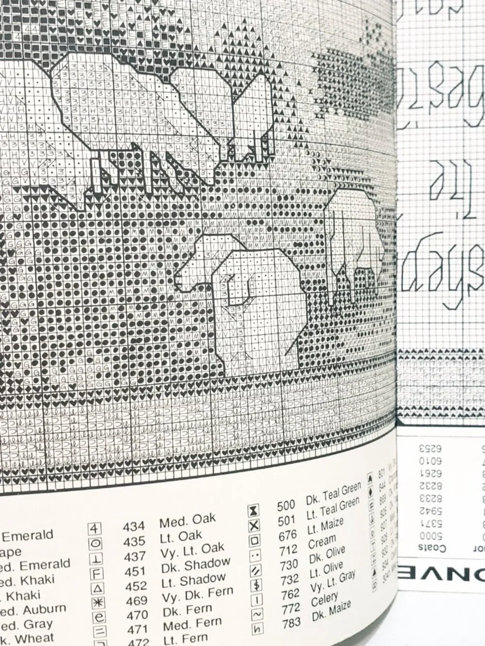 The 23rd Psalm Bible Christian Cross Stitch Booklet 1991 Cross My Heart CSB50